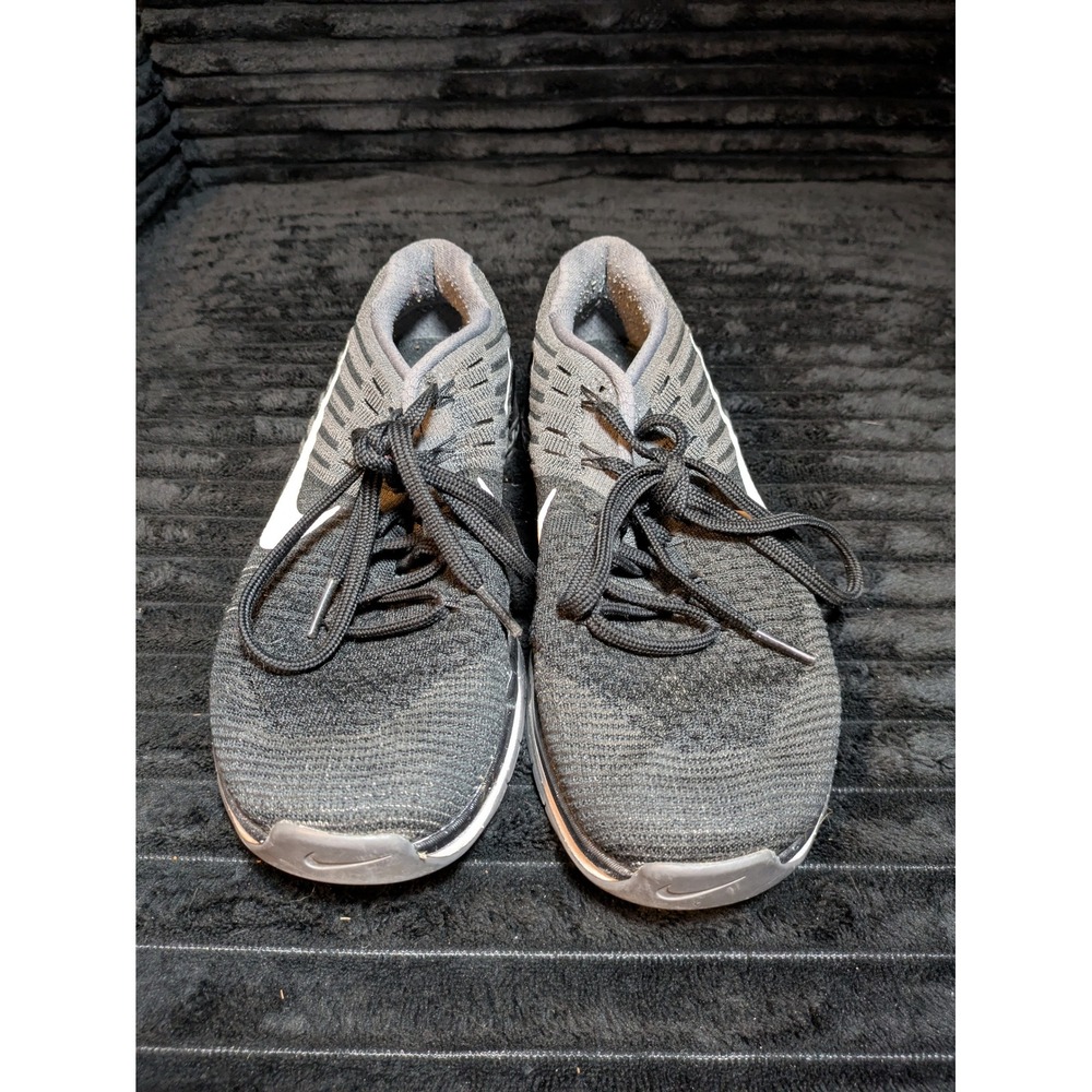 Nike Metcon DSX Flyknit Grey Black Training Shoes 849809-005 Womens 8.5